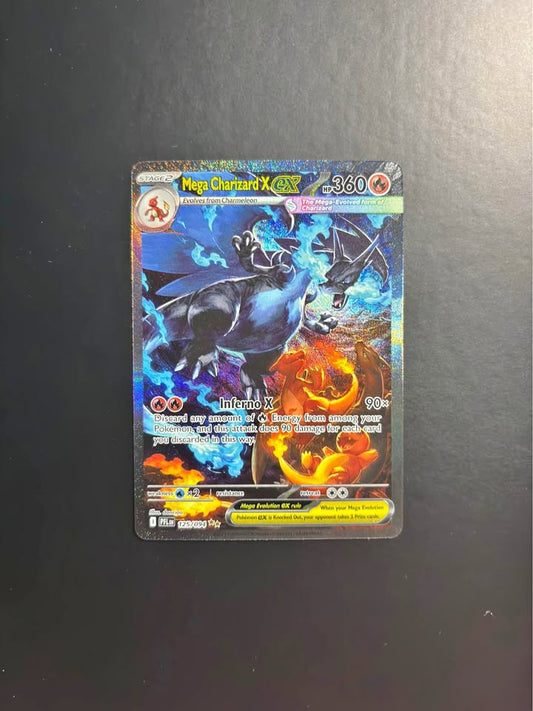 Pokemon Phantasmal Flames Charizard X ex 125