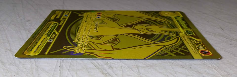 Pokemon Authentic Mega Charizard Y ex 294/217 Gold Hyper Rare