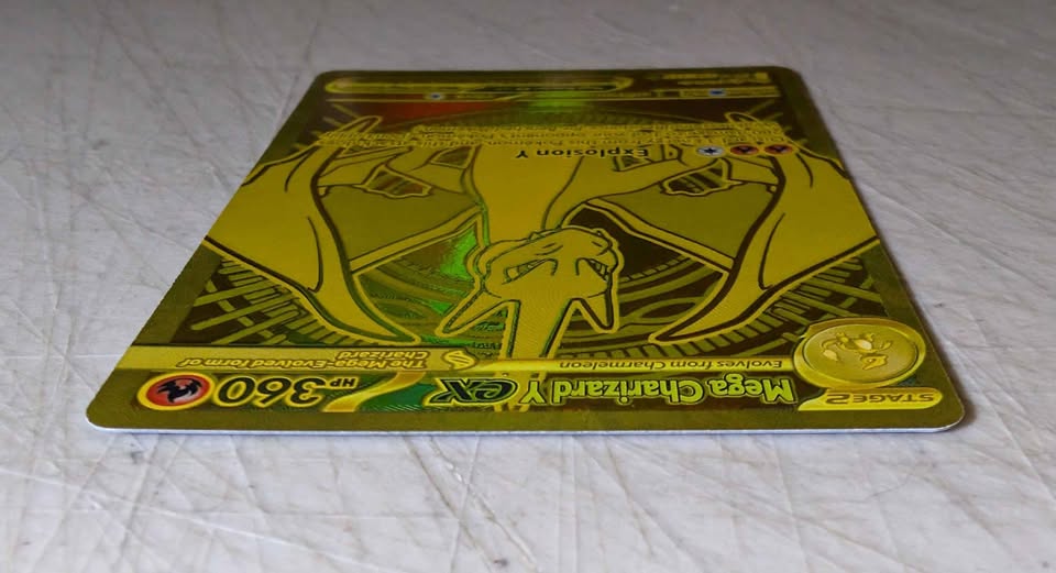 Pokemon Authentic Mega Charizard Y ex 294/217 Gold Hyper Rare