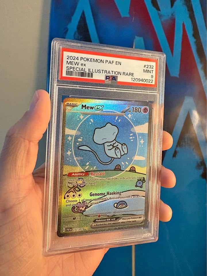 Pokemon Bubble Mew ex 232/091 PSA 9